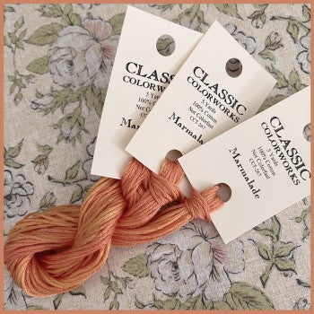 Marmalade - Classic Colorworks Thread | Hand-Dyed Embroidery Floss