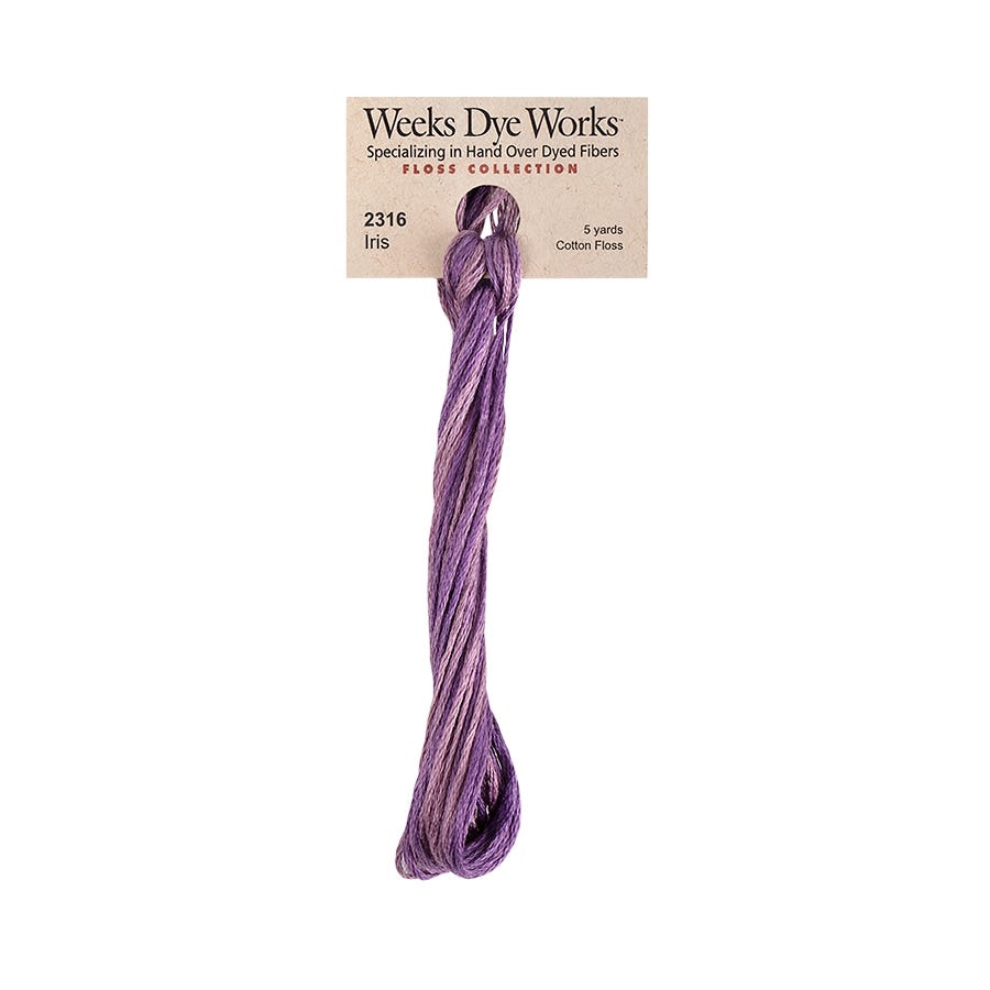 Iris | Weeks Dye Works - Hand-Dyed Embroidery Floss