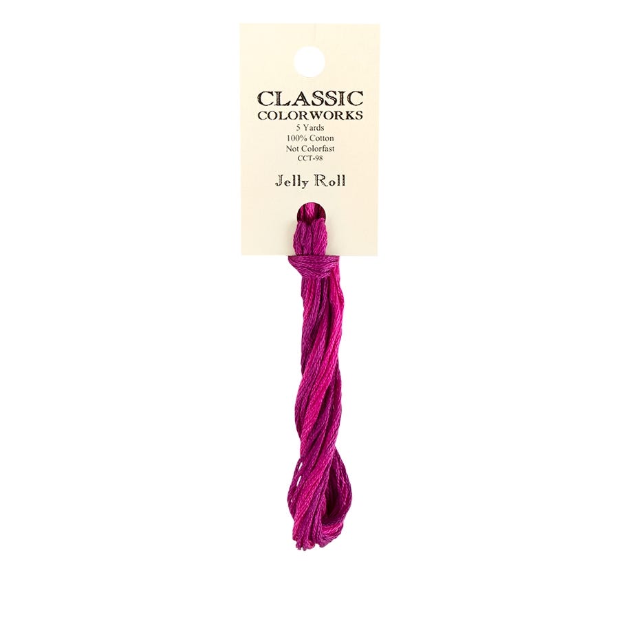 Jelly Roll Classic Colorworks Thread | Hand-Dyed Embroidery Floss