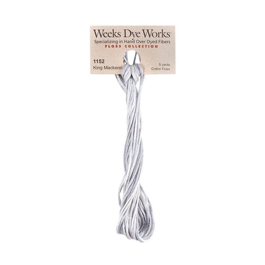 King Mackerel | Weeks Dye Works - Hand-Dyed Embroidery Floss
