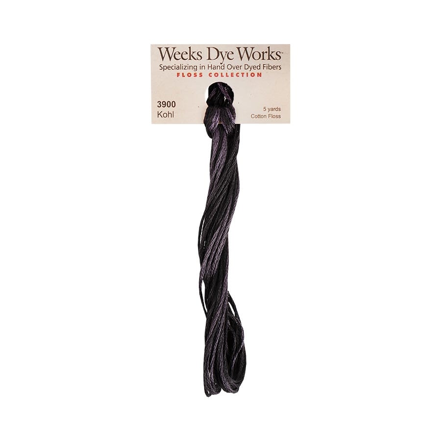 Kohl | Weeks Dye Works - Hand-Dyed Embroidery Floss