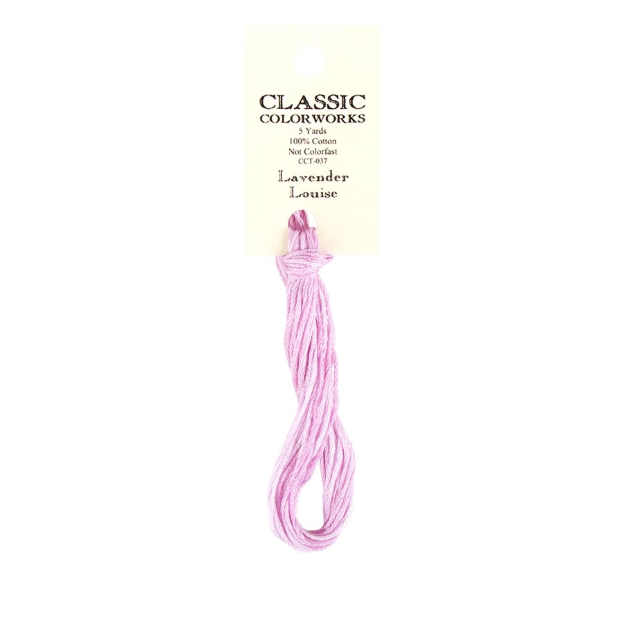Lavender Louise | Classic Colorworks Hand-Dyed Embroidery Floss