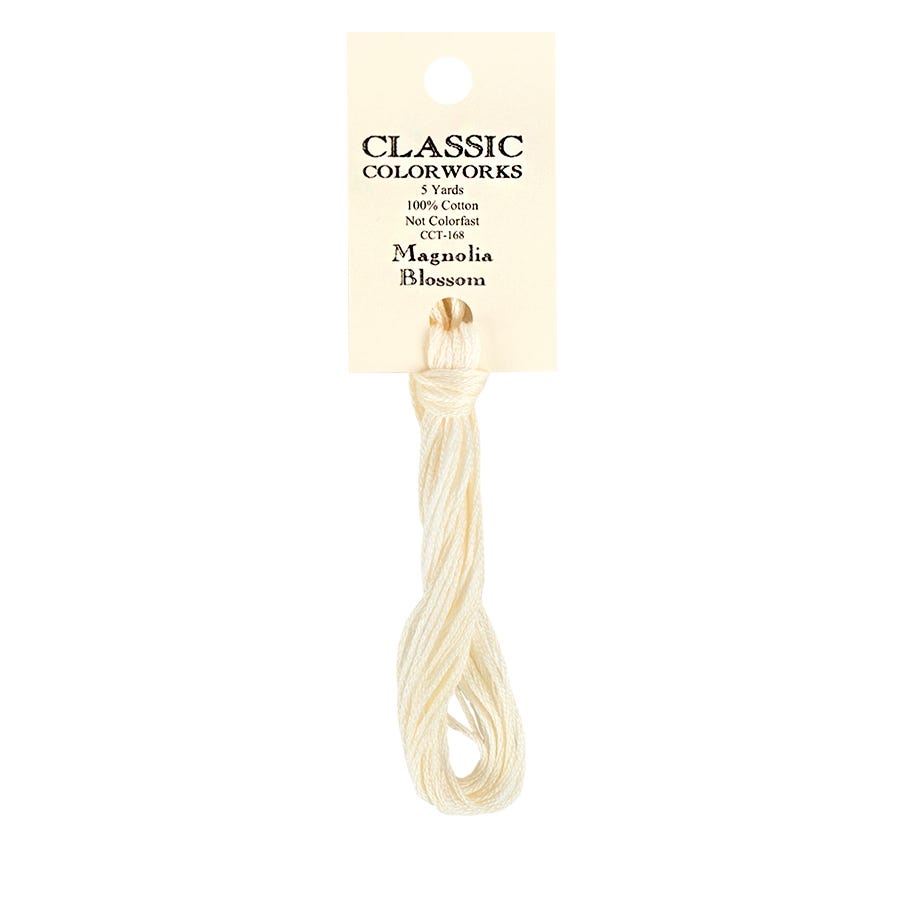 Magnolia Blossom Classic Colorworks Thread | Hand-Dyed Embroidery Floss