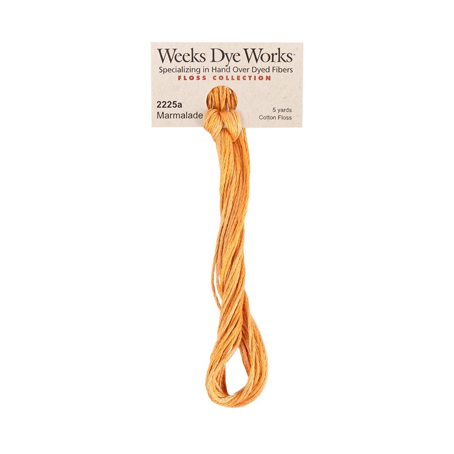 Marmalade | Weeks Dye Works - Hand-Dyed Embroidery Floss