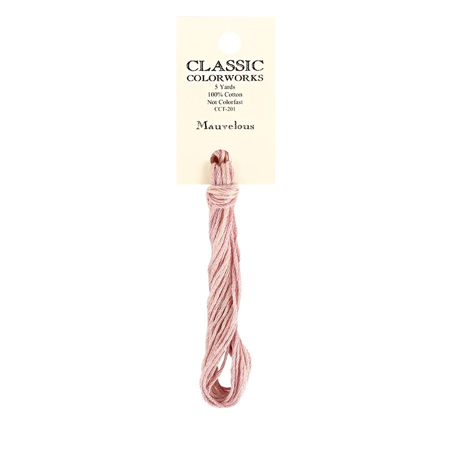 Mauvelous Classic Colorworks Thread | Hand-Dyed Embroidery Floss