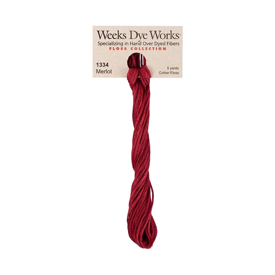 Merlot | Weeks Dye Works - Hand-Dyed Embroidery Floss