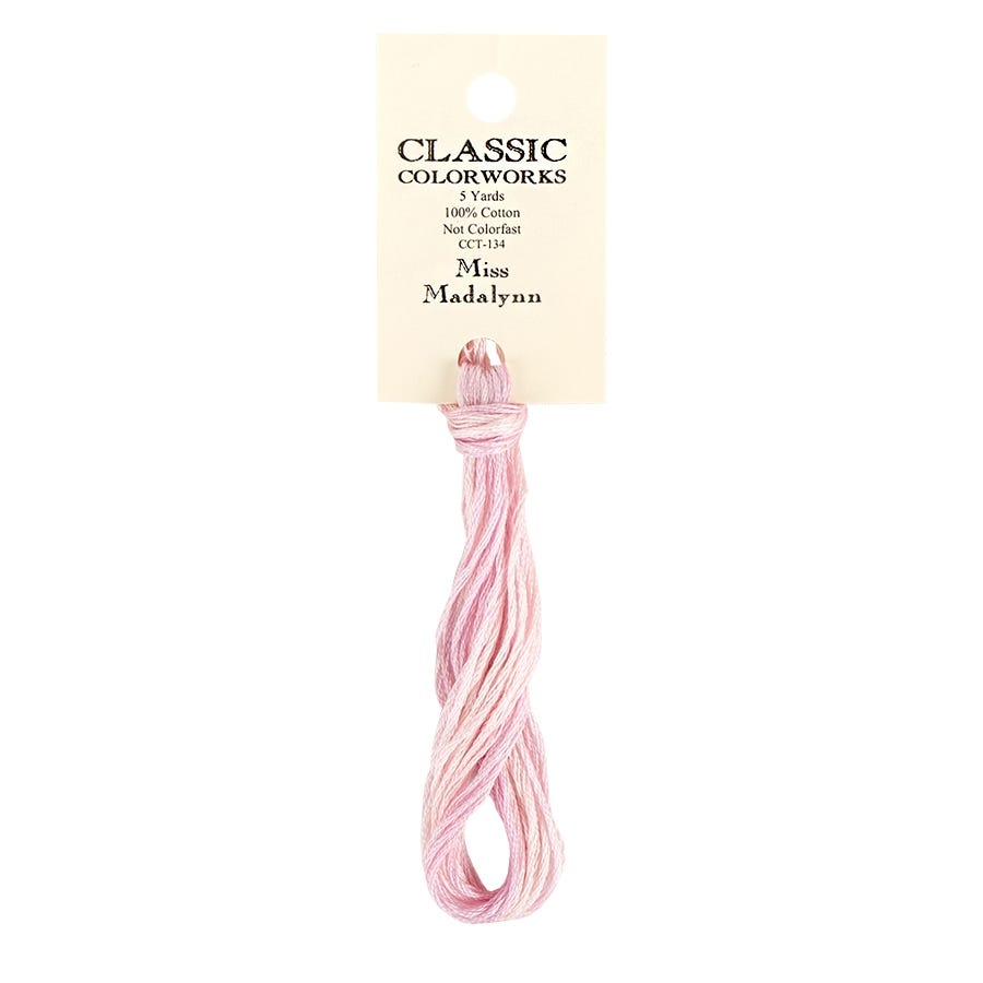 Miss Madalynn | Classic Colorworks Hand-Dyed Embroidery Floss
