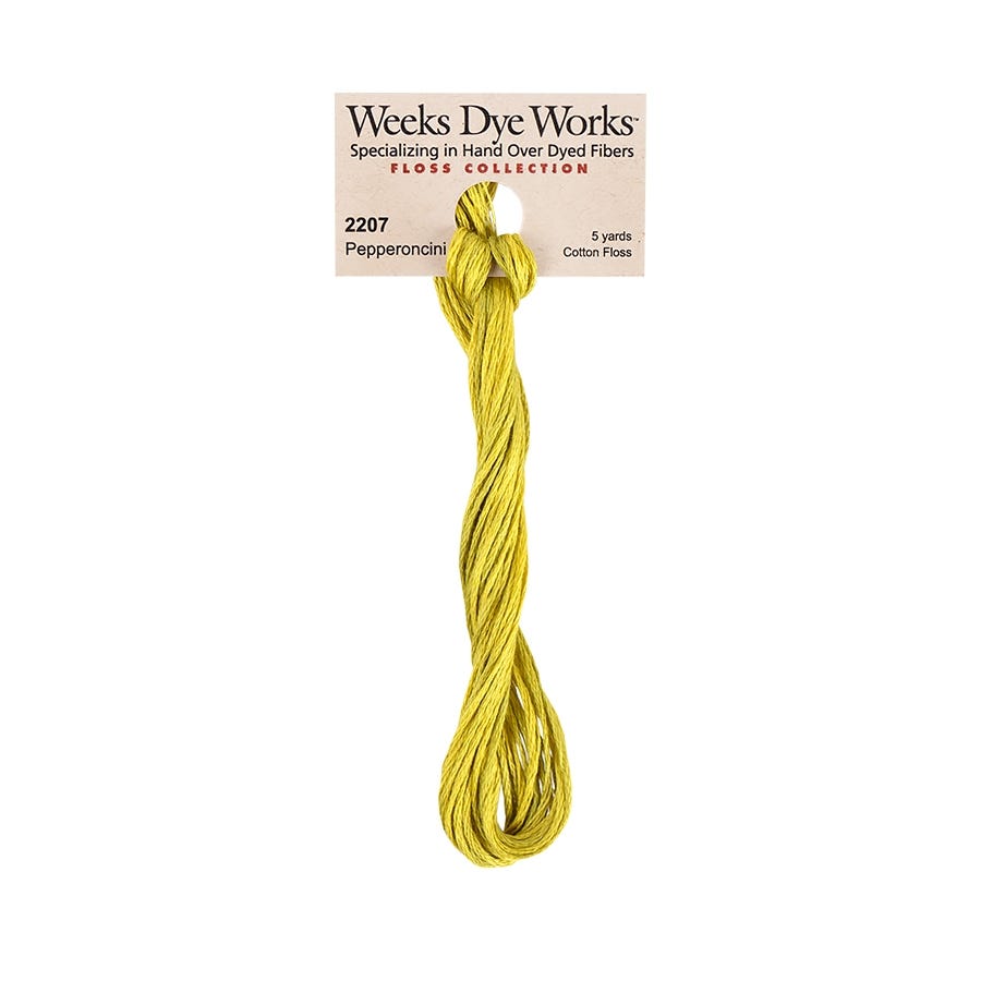 Pepperoncini | Weeks Dye Works - Hand-Dyed Embroidery Floss