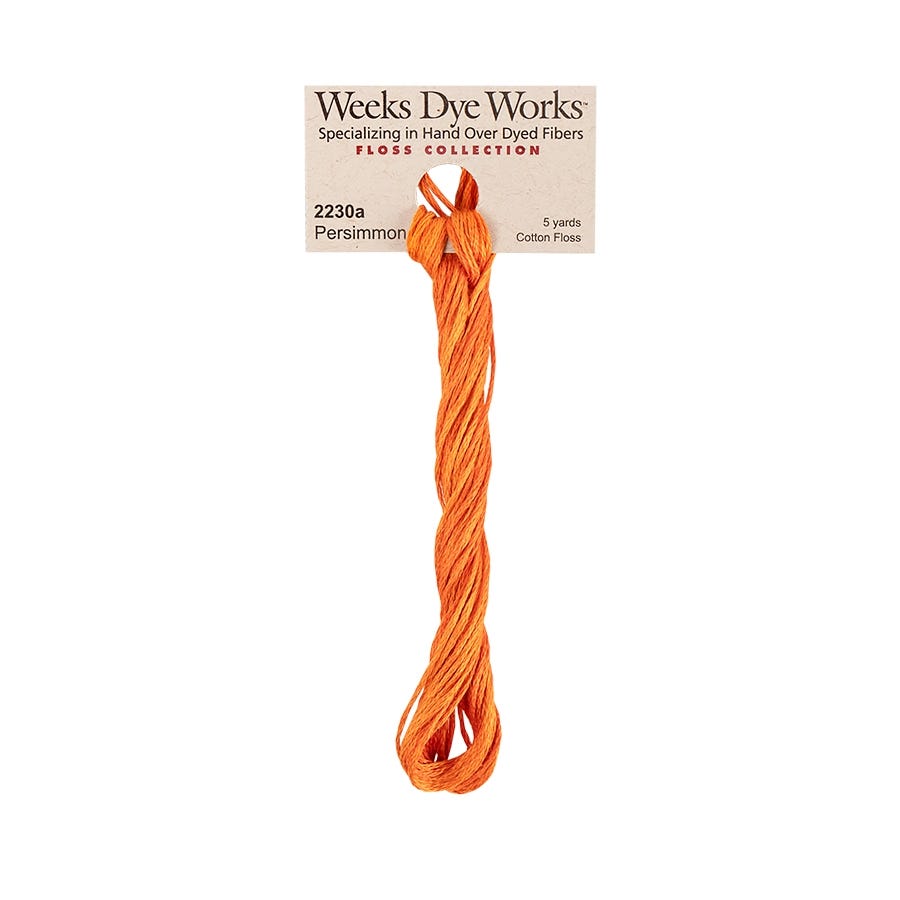 Persimmon | Weeks Dye Works - Hand-Dyed Embroidery Floss