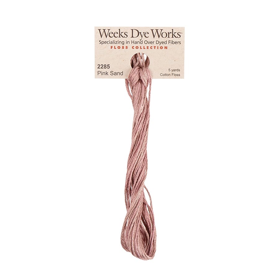 Pink Sand | Weeks Dye Works - Hand-Dyed Embroidery Floss