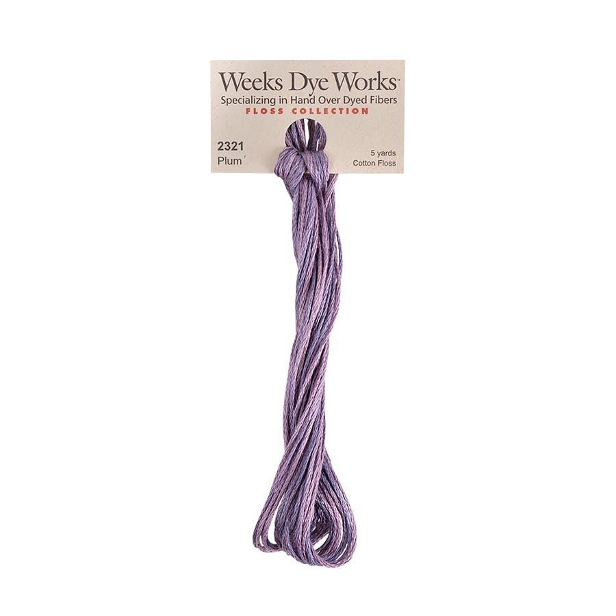 Plum | Weeks Dye Works - Hand-Dyed Embroidery Floss