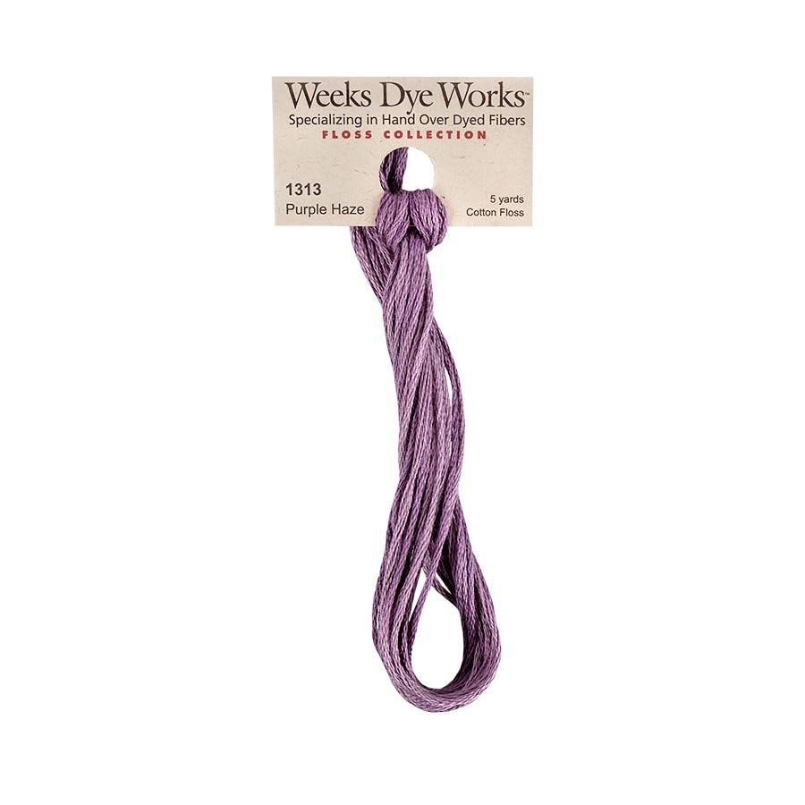 Purple Haze | Weeks Dye Works - Hand-Dyed Embroidery Floss