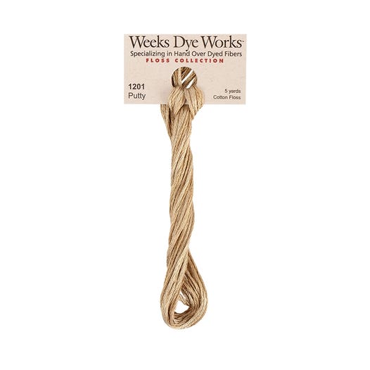 Putty | Weeks Dye Works - Hand-Dyed Embroidery Floss