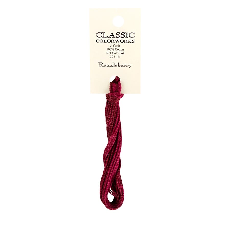 Razzleberry | Classic Colorworks Hand-Dyed Embroidery Floss