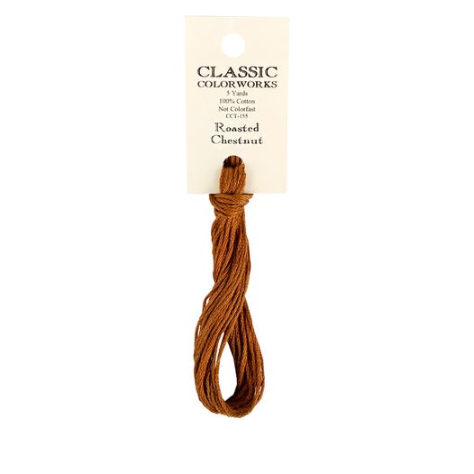 Roasted Chestnut Classic Colorworks Thread | Hand-Dyed Embroidery Floss