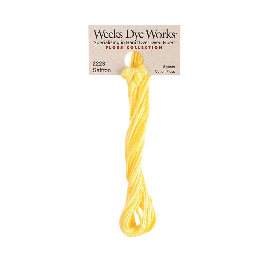 Saffron | Weeks Dye Works - Hand-Dyed Embroidery Floss