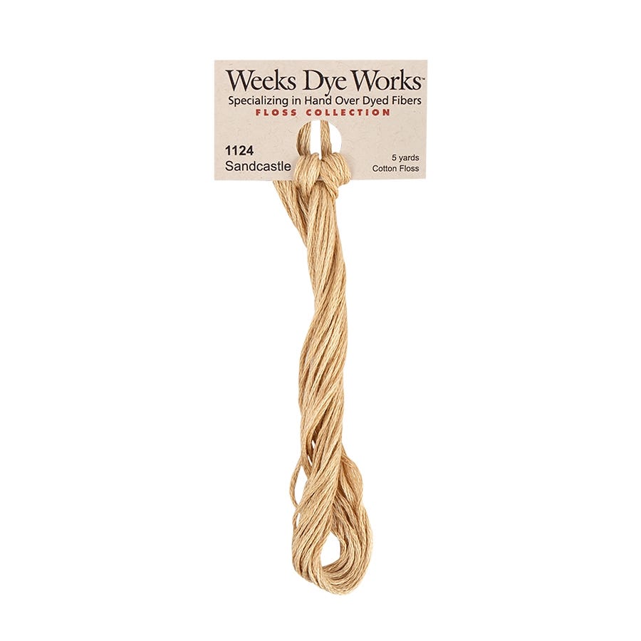 Sandcastle | Weeks Dye Works - Hand-Dyed Embroidery Floss