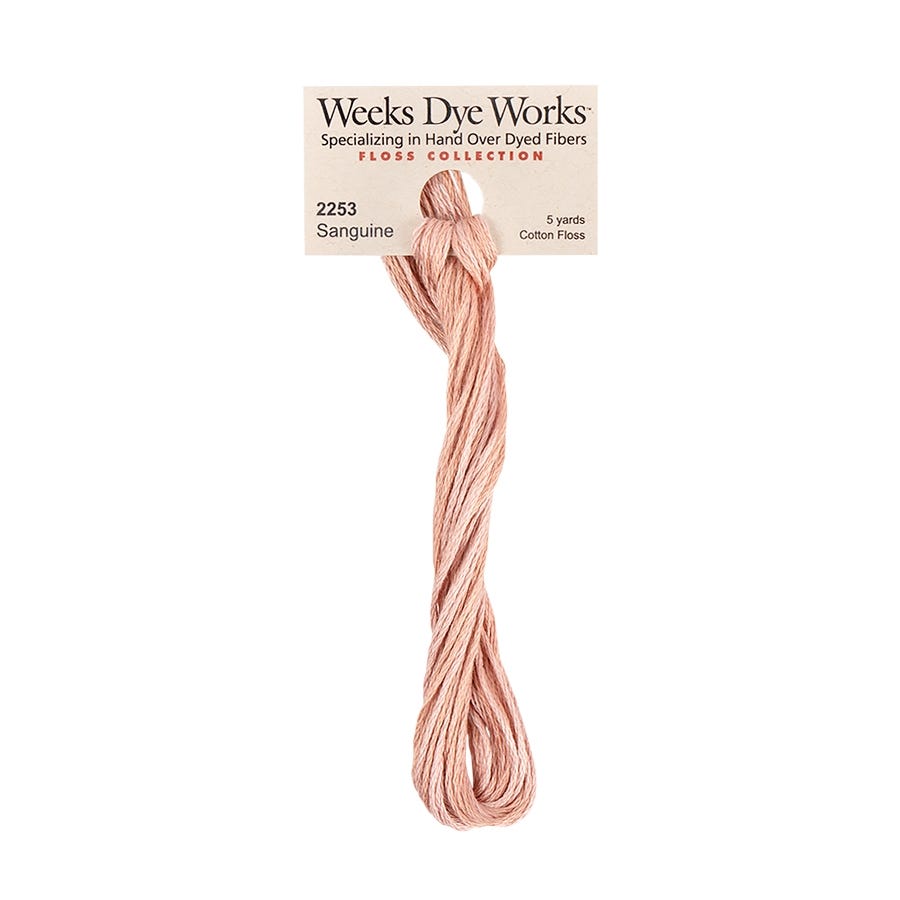 Sanguine | Weeks Dye Works - Hand-Dyed Embroidery Floss