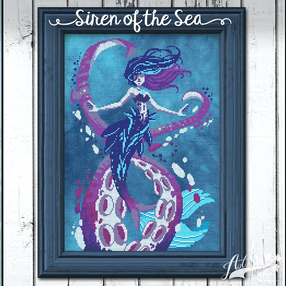 Siren of the Sea | Autumn Lane Stitchery - Nashville 2022 New Release *Nashville Exclusive*