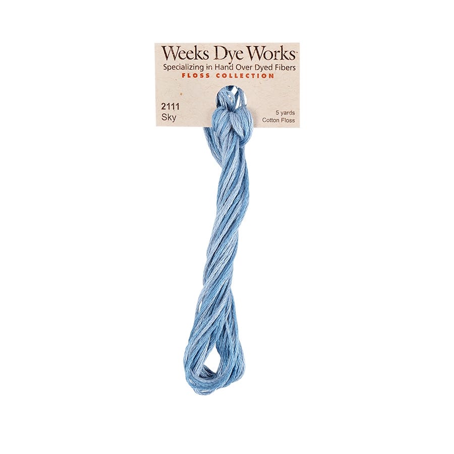 Sky | Weeks Dye Works - Hand-Dyed Embroidery Floss