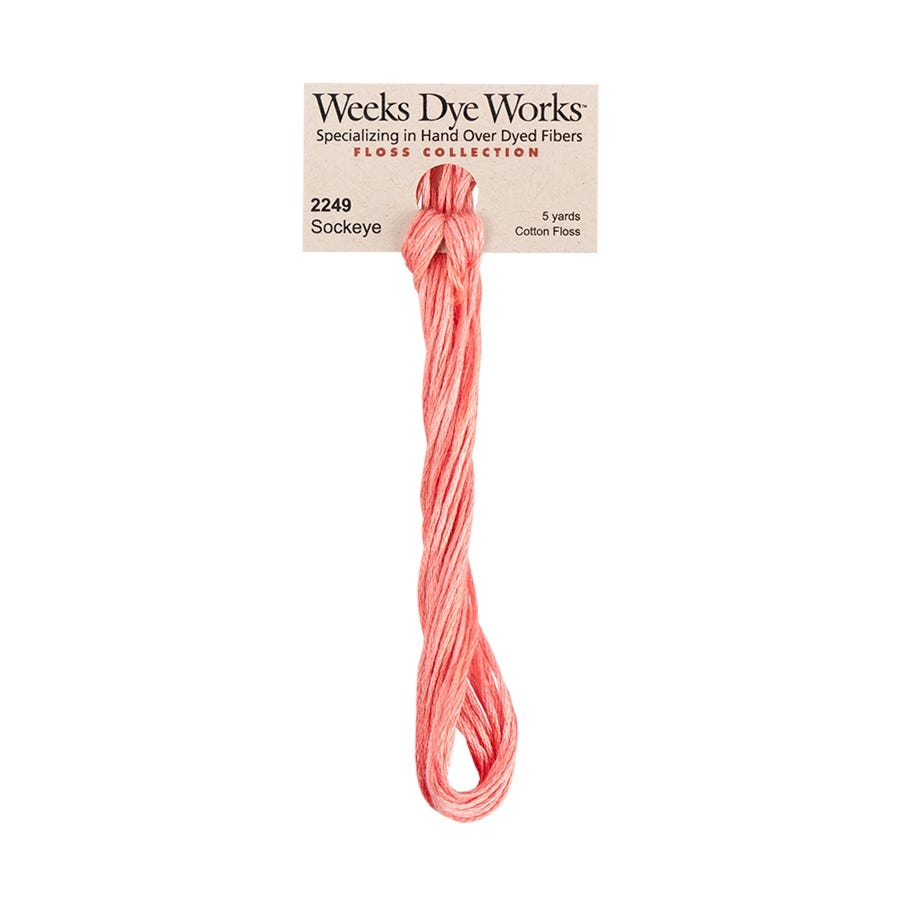 Sockeye | Weeks Dye Works - Hand-Dyed Embroidery Floss