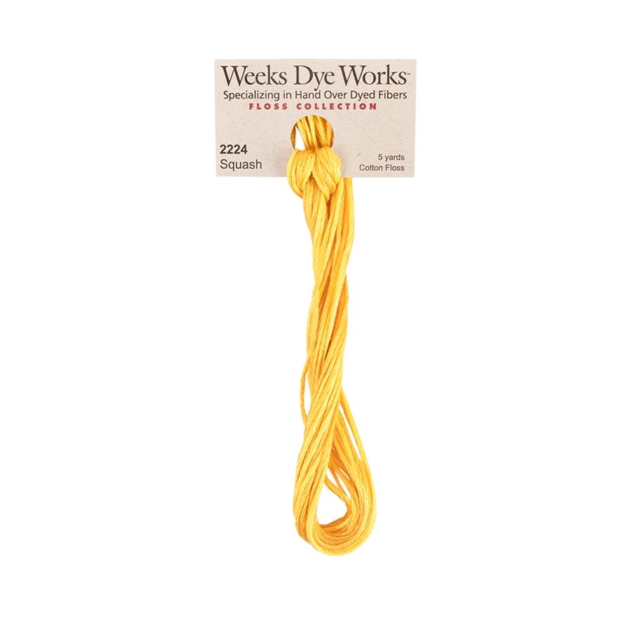 Squash | Weeks Dye Works - Hand-Dyed Embroidery Floss