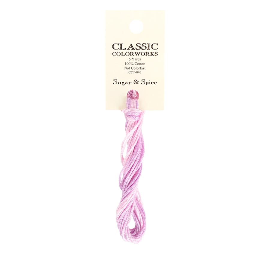 Sugar and Spice | Classic Colorworks Hand-Dyed Embroidery Floss