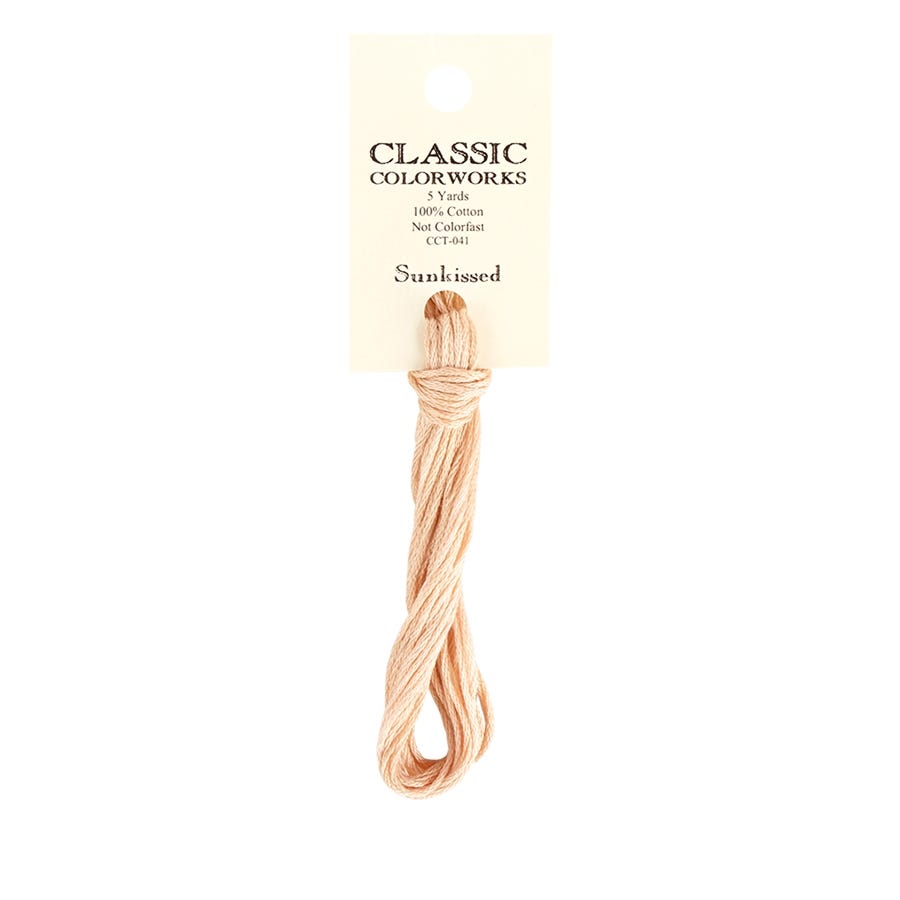 Sunkissed Classic Colorworks Thread | Hand-Dyed Embroidery Floss