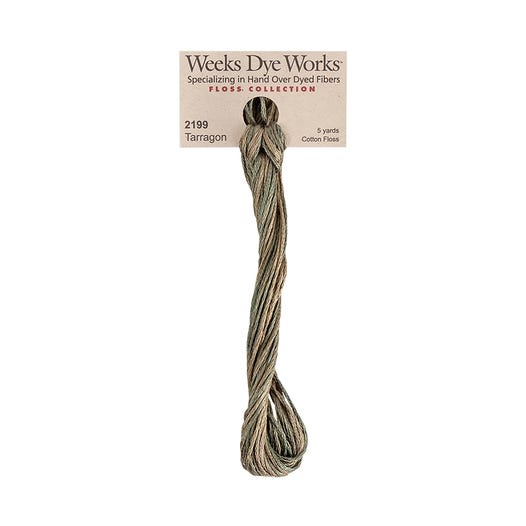 Tarragon | Weeks Dye Works - Hand-Dyed Embroidery Floss
