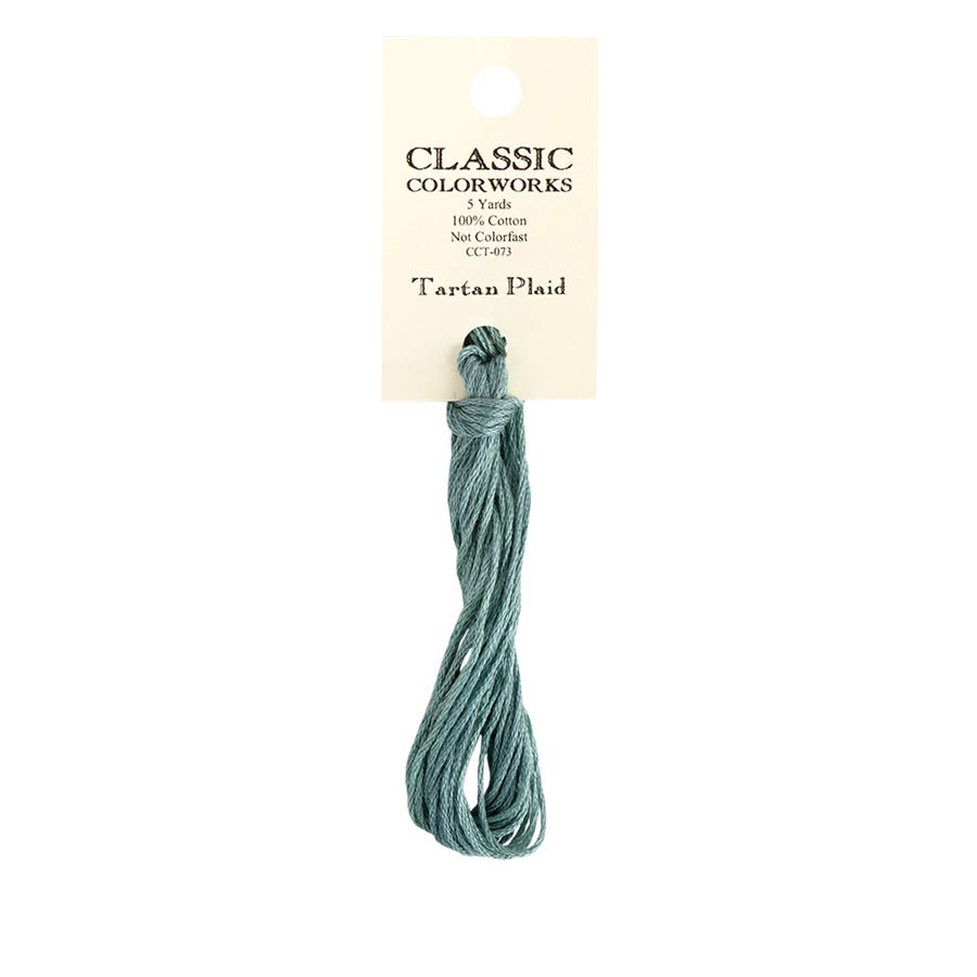 Tartan Plaid | Classic Colorworks Hand-Dyed Embroidery Floss