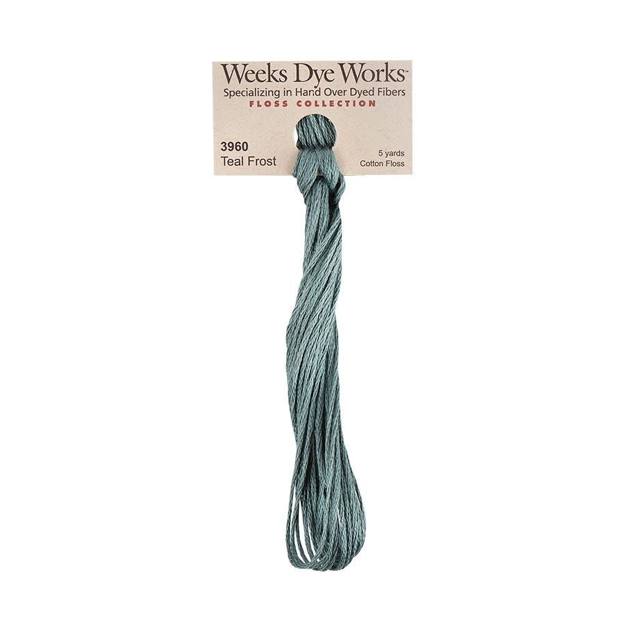 Teal Frost | Weeks Dye Works - Hand-Dyed Embroidery Floss