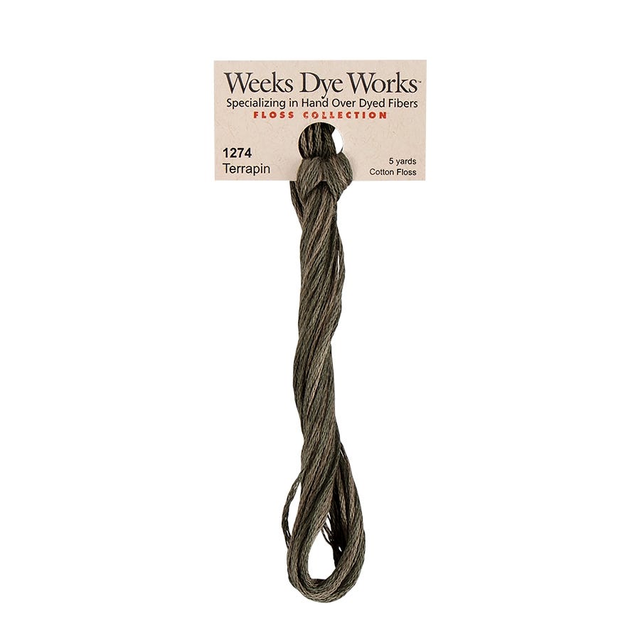 Terrapin | Weeks Dye Works - Hand-Dyed Embroidery Floss