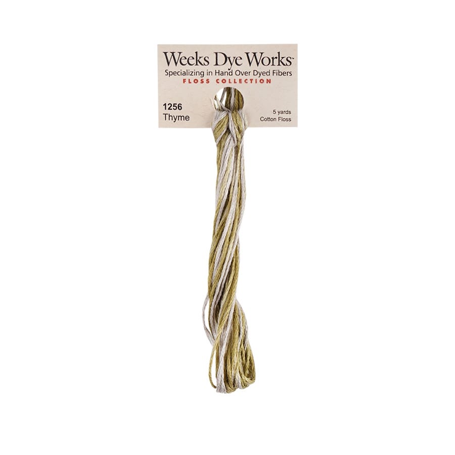 Thyme | Weeks Dye Works - Hand-Dyed Embroidery Floss
