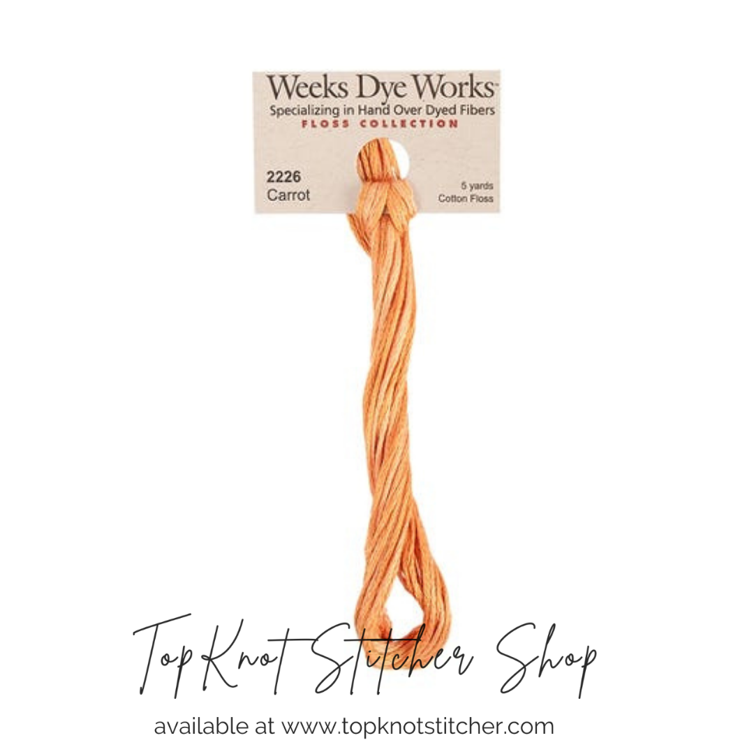 Carrot | Weeks Dye Works - Hand-Dyed Embroidery Floss