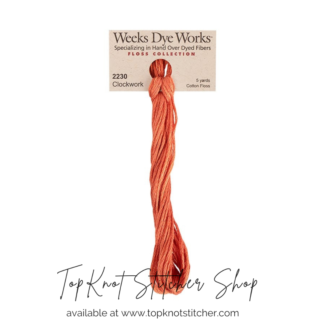 Clockwork | Weeks Dye Works - Hand-Dyed Embroidery Floss