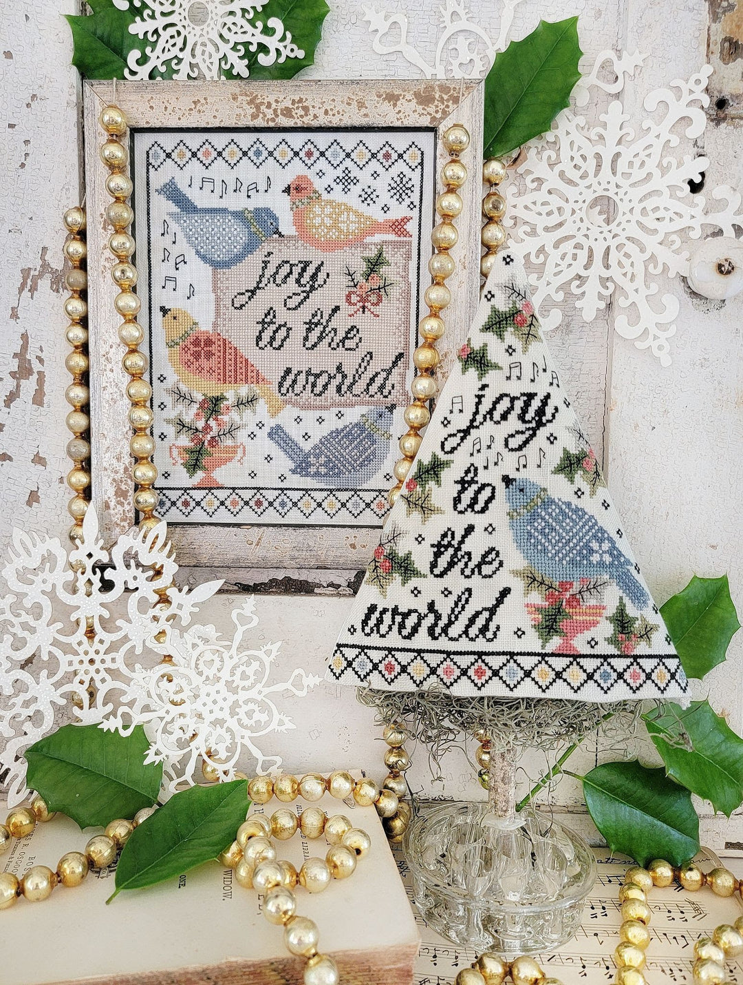 Fourth Day of Christmas Sampler and Tree | Hello from Liz Mathews