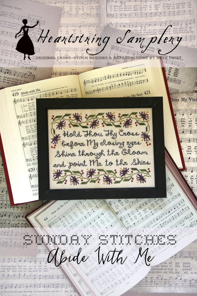Abide With Me | Heartstring Samplery - Sunday Stitches