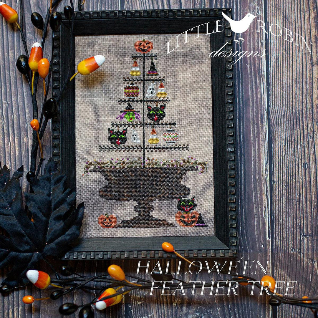 Halloween Feather Tree | Little Robin Designs