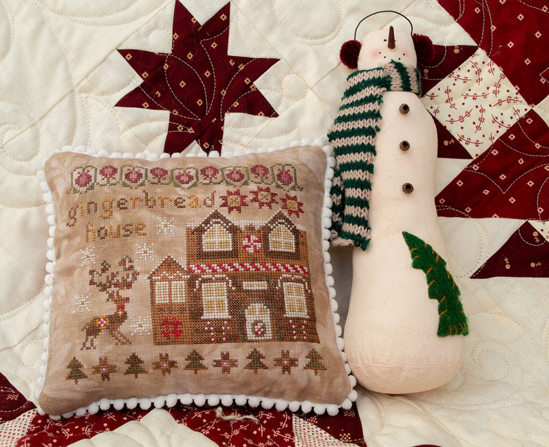 Gingerbread House (The Houses on Peppermint Lane #2) | Pansy Patch Quilts and Stitchery