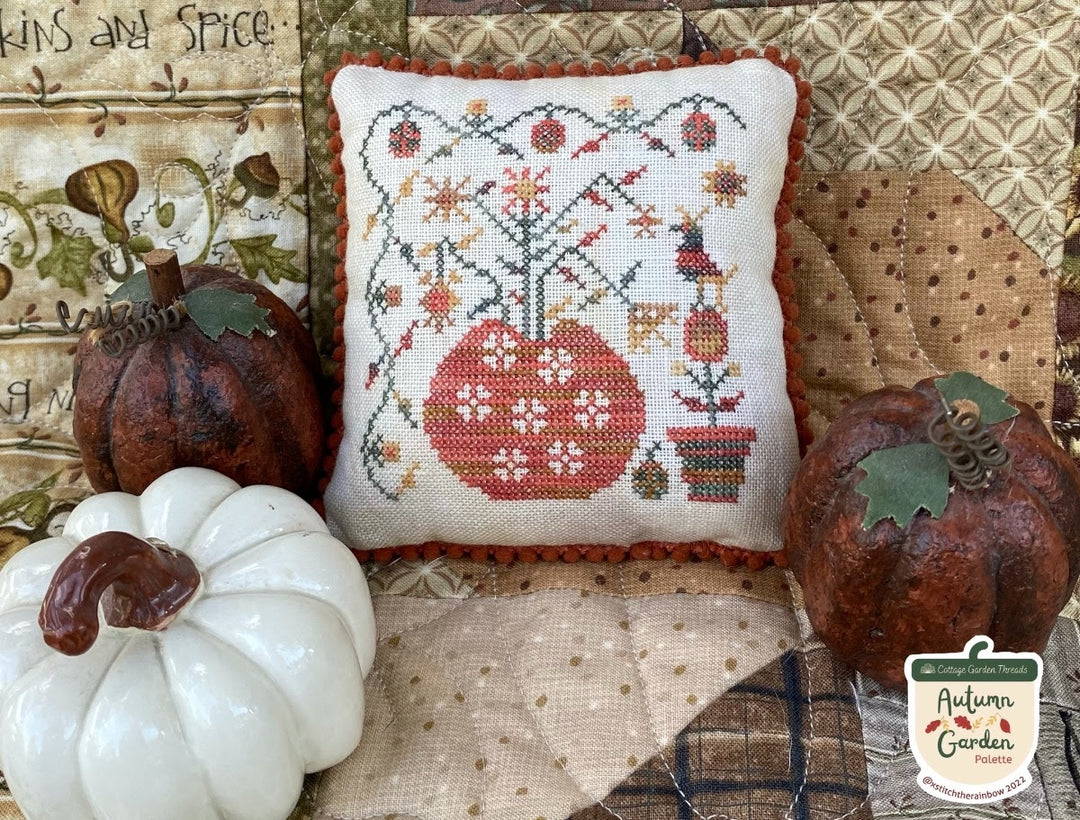 Autumn Crow - Autumn Garden SAL | Pansy Patch Quilts & Stitchery