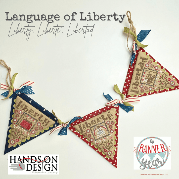 Language of Liberty | Hands on Design - A Banner Year
