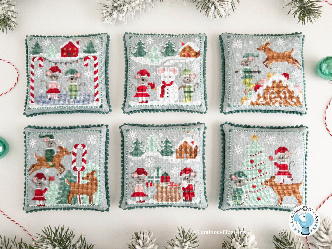 Mousecapades #5 - Filling Santa's Bag | Luminous Fiber Arts