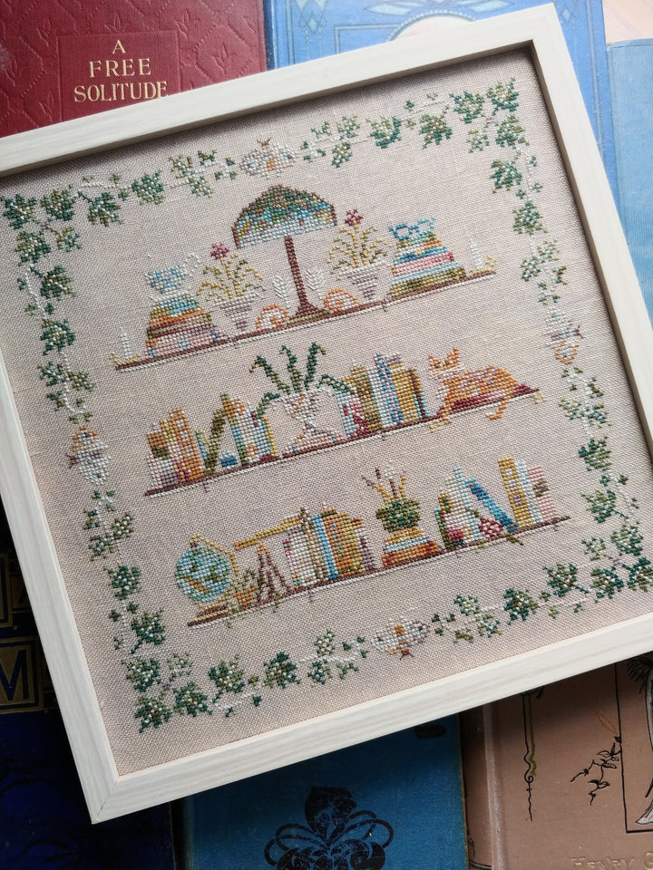 In the Library | Mojo Stitches