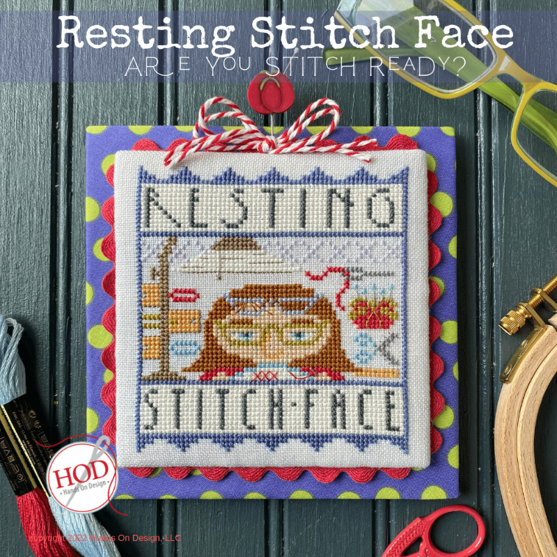 Resting Stitch Face | Hands On Design