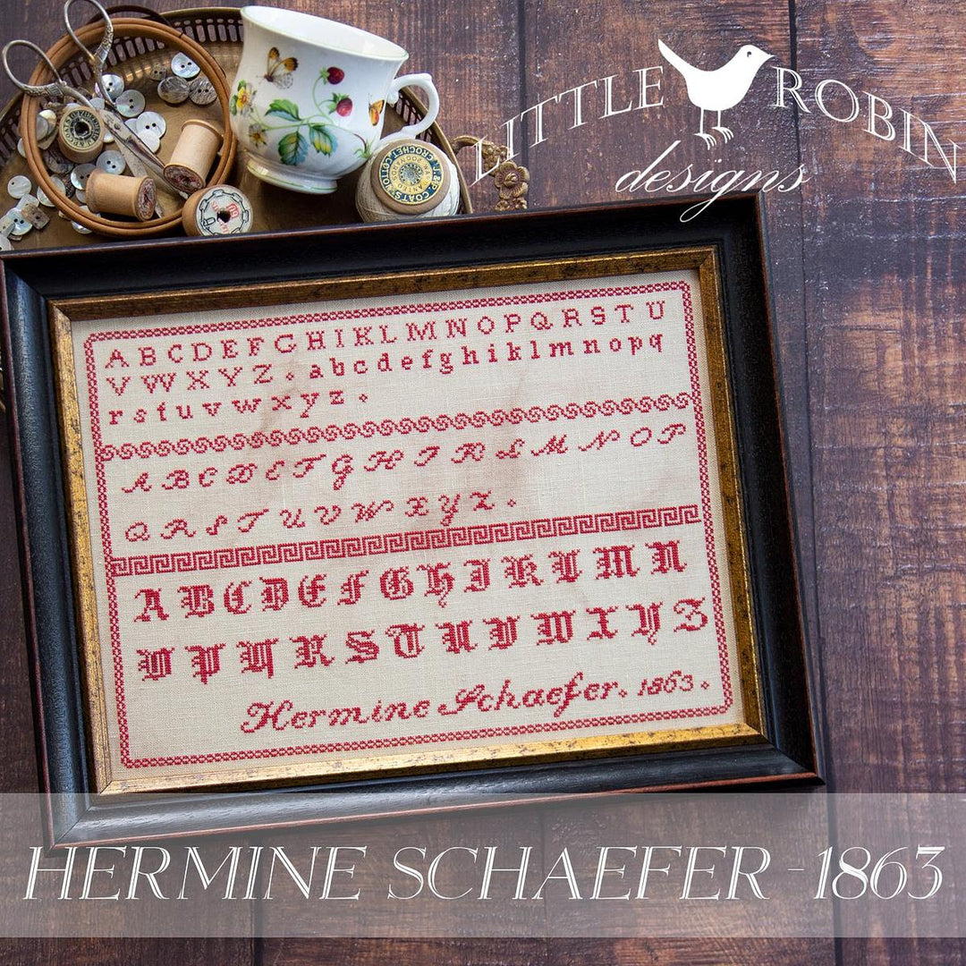 Hermine Schaefer 1863 | Little Robin Designs