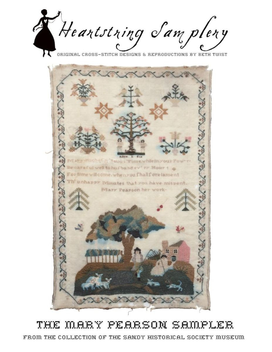 The Mary Pearson Sampler | Heartstring Samplery