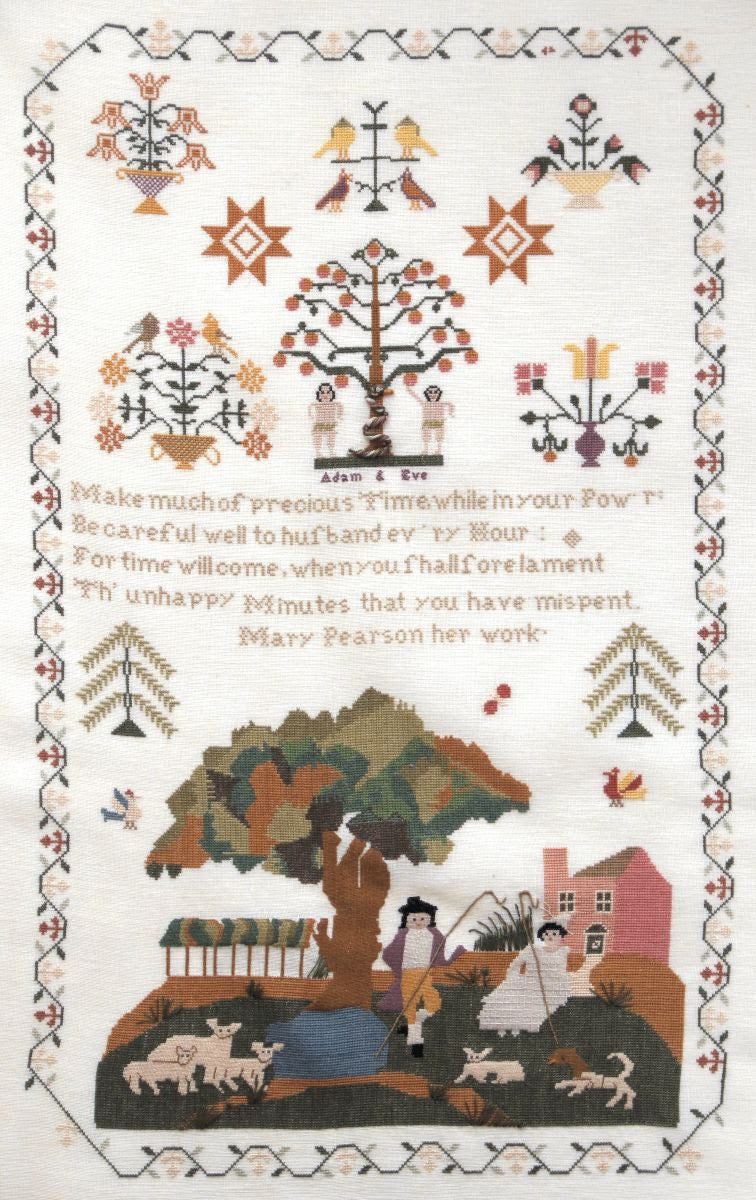 The Mary Pearson Sampler | Heartstring Samplery