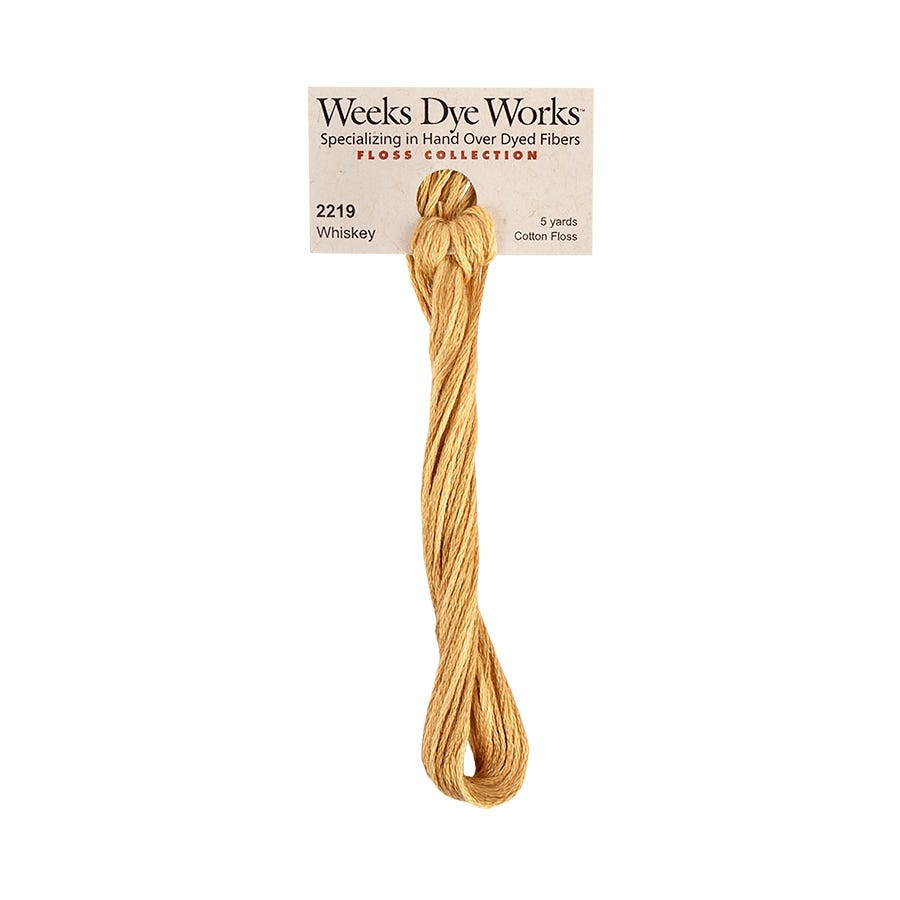 Whiskey | Weeks Dye Works - Hand-Dyed Embroidery Floss