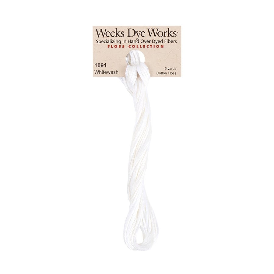 Whitewash Weeks Dye Works | Hand-Dyed Embroidery Floss