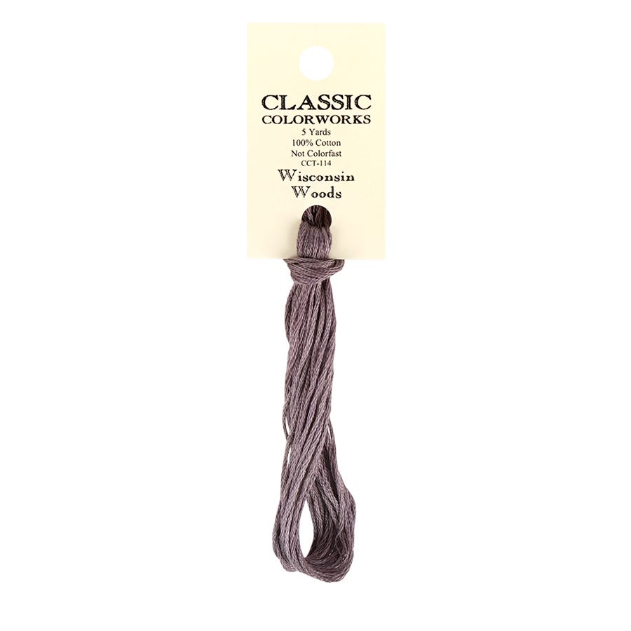 Wisconsin Woods Classic Colorworks Thread | Hand-Dyed Embroidery Floss